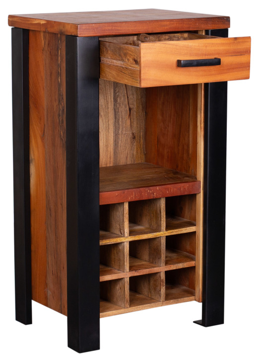 Weinkommode Venosa Oldwood 56x45x102 cm ... Weinkommode Venosa Oldwood 56x45x102 cm ...